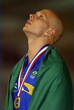 Scherer é tri em Santo Domingo.