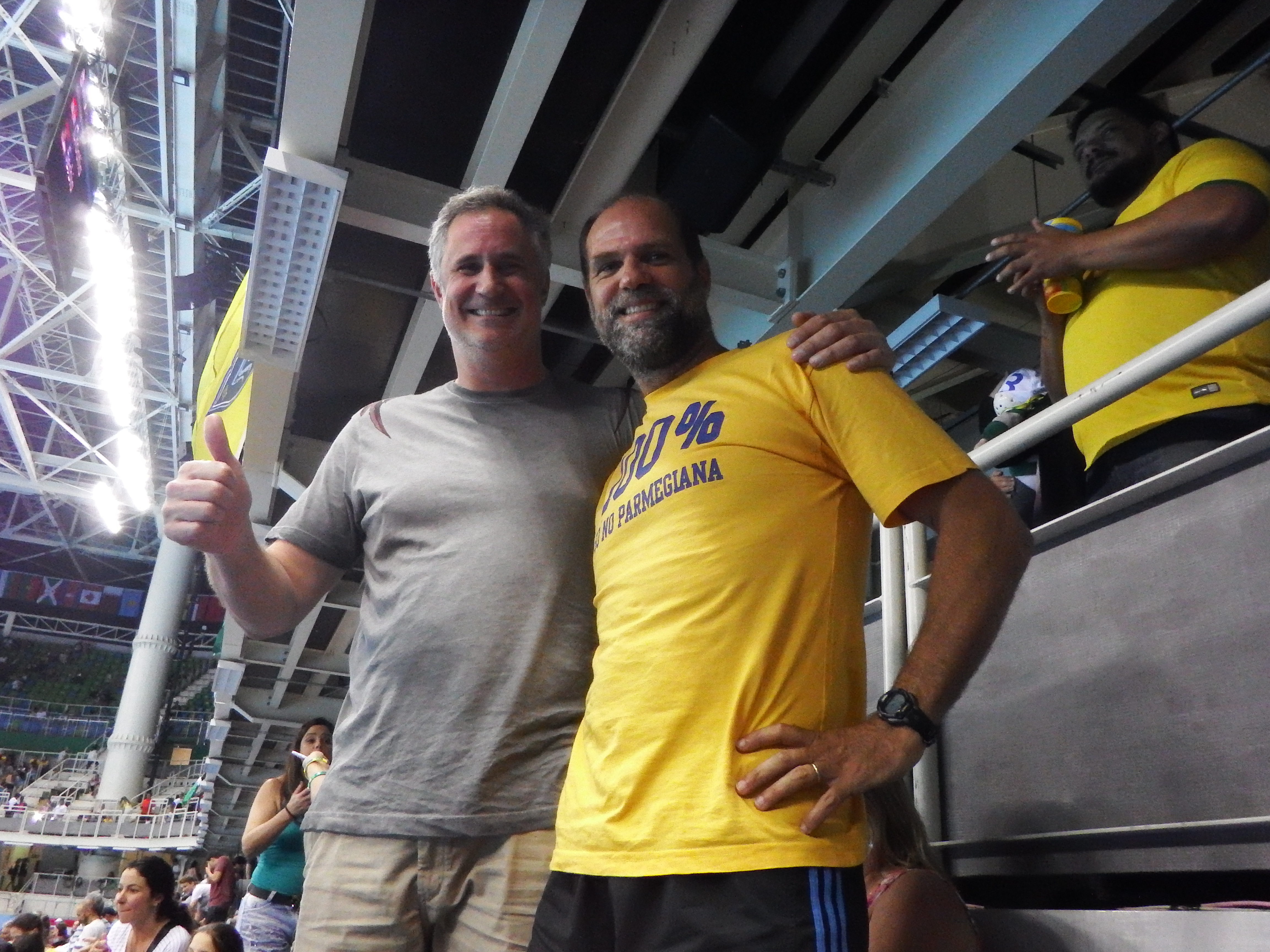 Com André mais uma vez