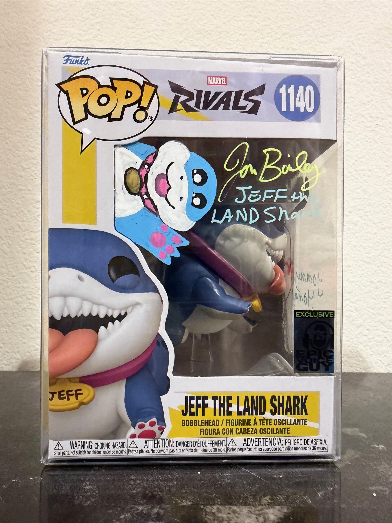 Autographed Jeff Funko POP (SWAU Certified)