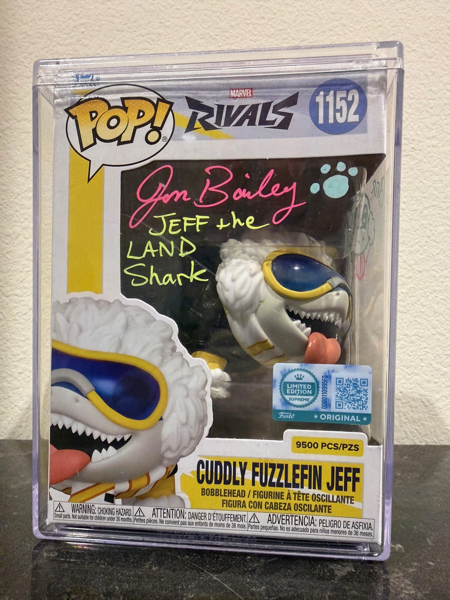 Autographed GameStop Exclusive Jeff Funko POP (SWAU Certified)