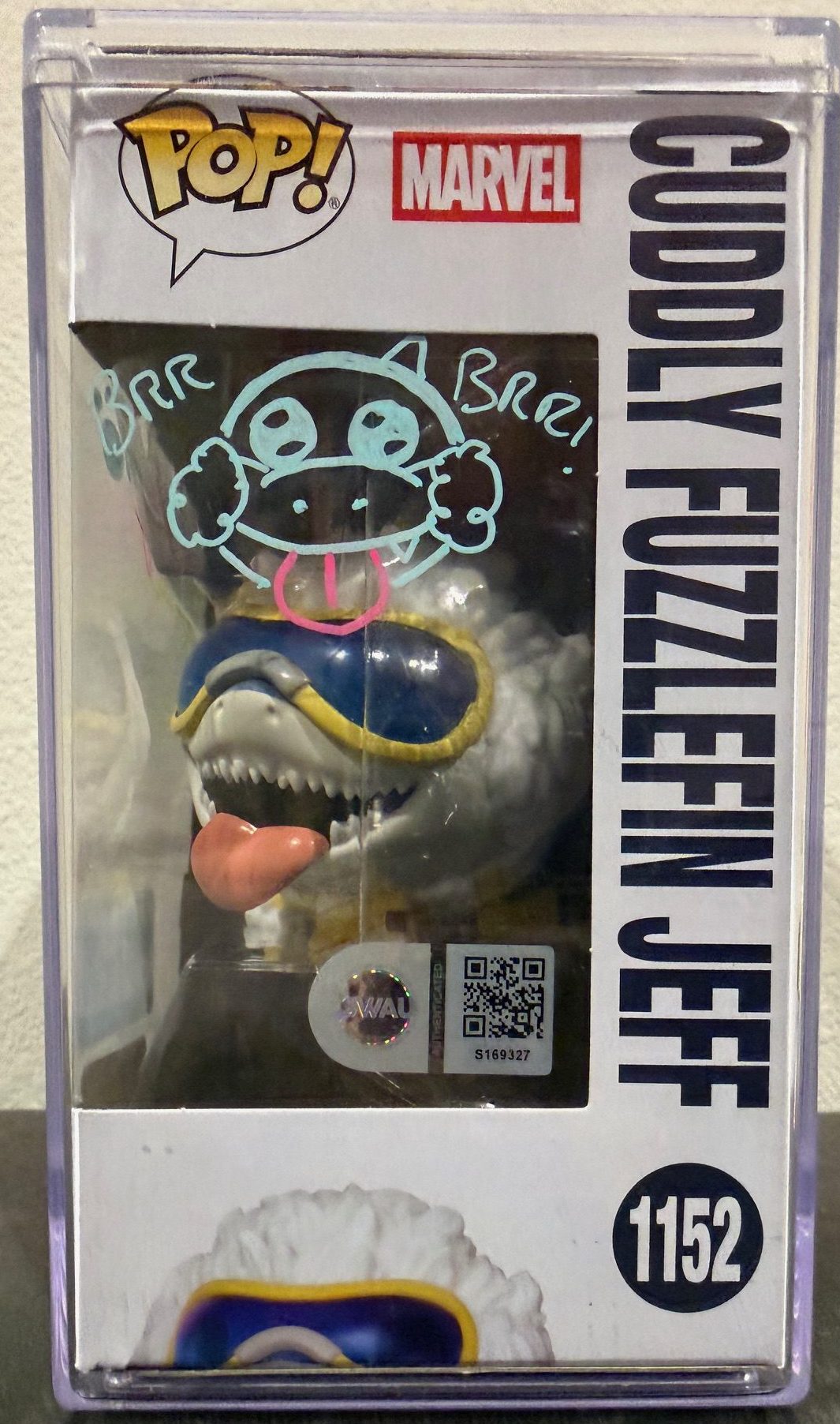 Remarked GameStop Exclusive Funko POP "Fuzzlefin" Jeff the Land Shark