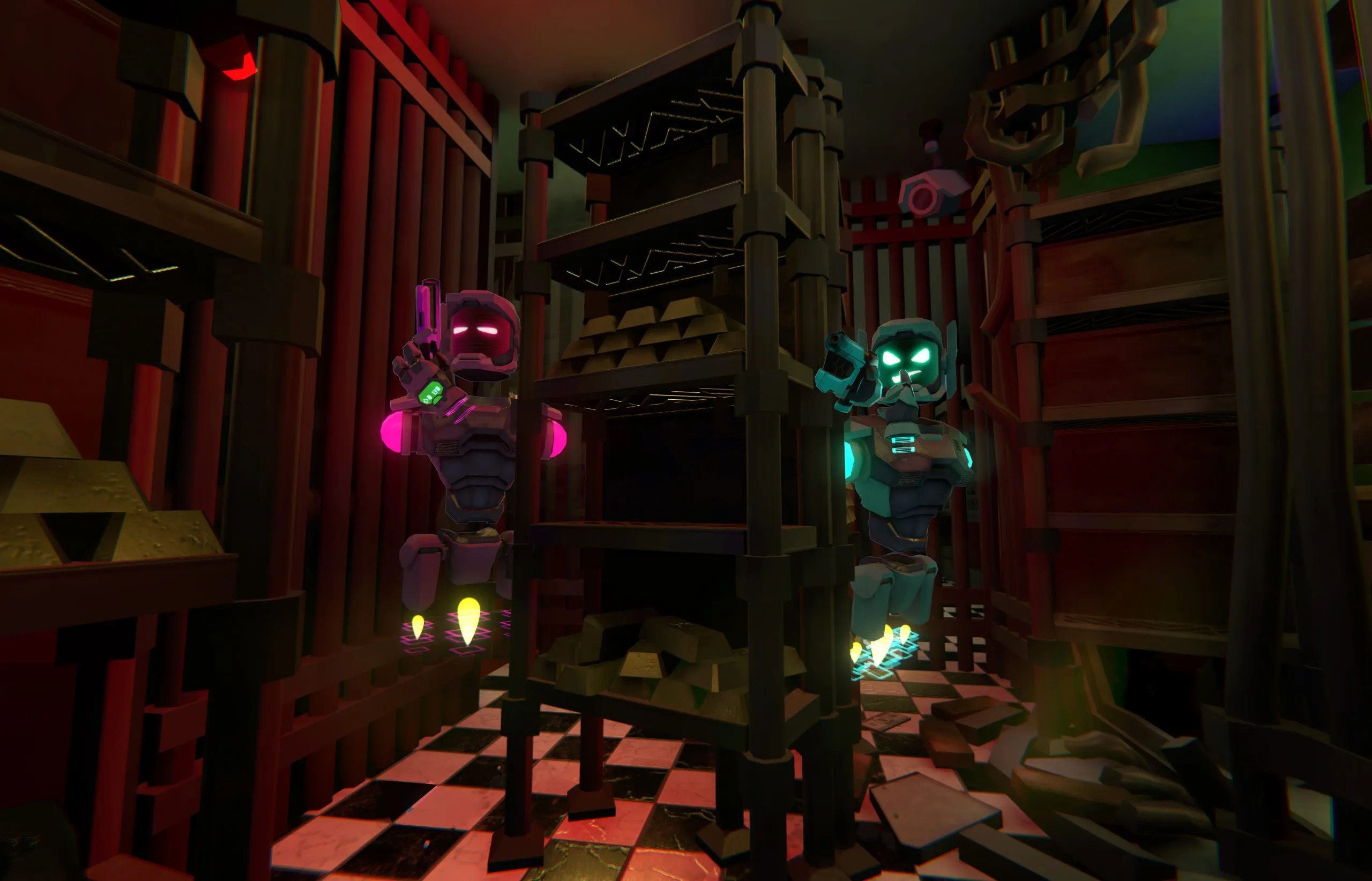VR lasergamen