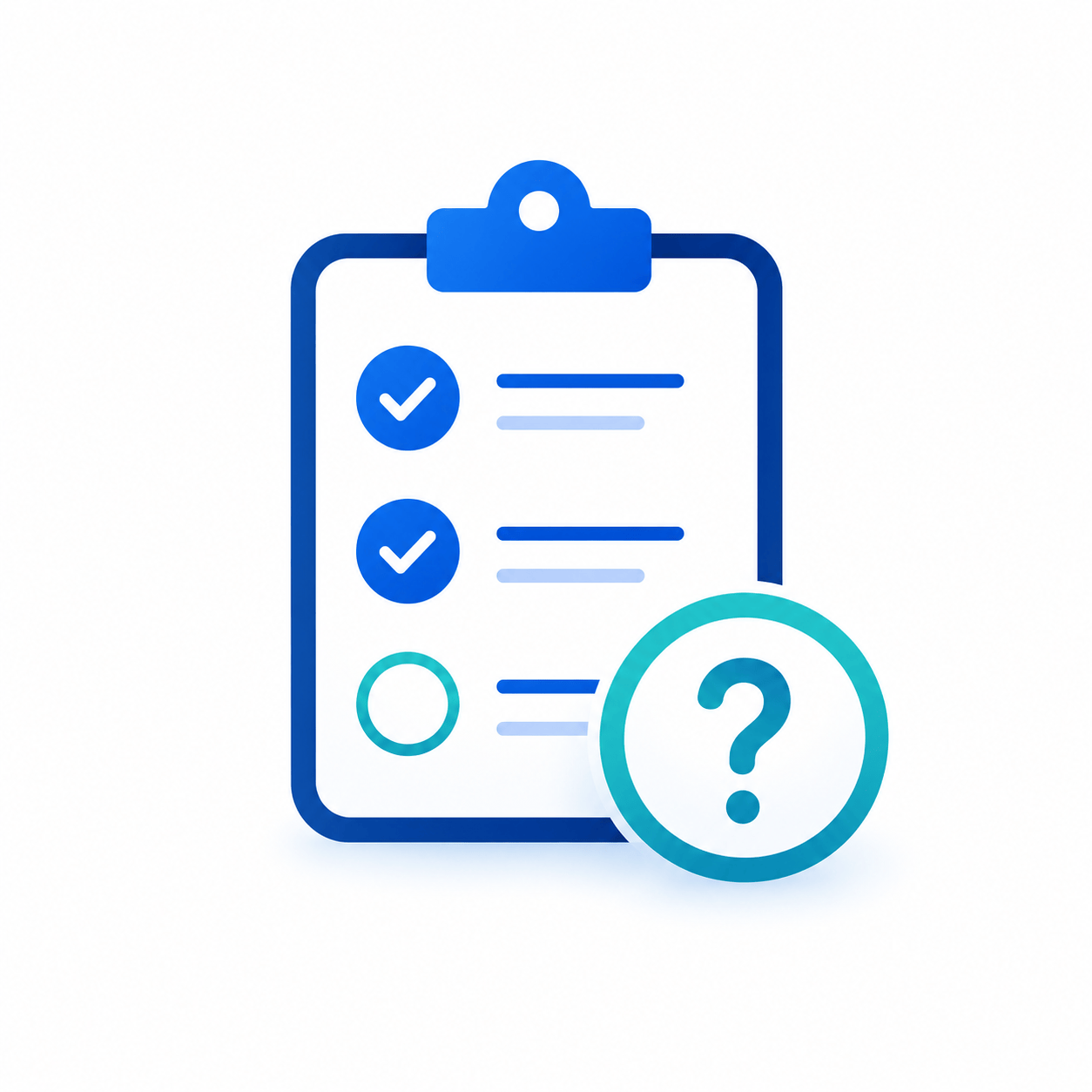 Quizzes and exercises icon