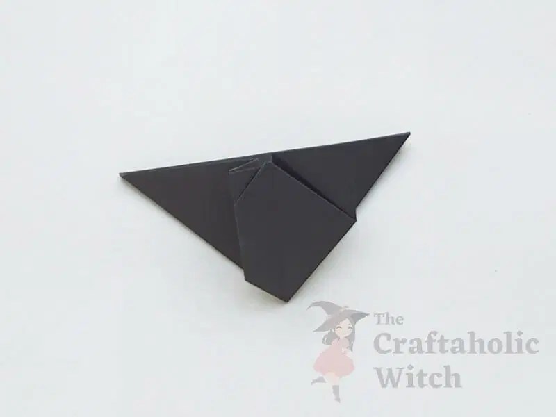 Place your origami paper pattern or colour side down . How To Make Origami Bat Easy Folding Instruction Video