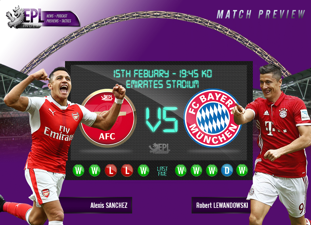 Arsenal fc has 15 goals and bayern munich has a total of 41 goals. Arsenal Vs Bayern Munich Preview Champions League Epl Index Unofficial English Premier League Opinion Stats Podcasts