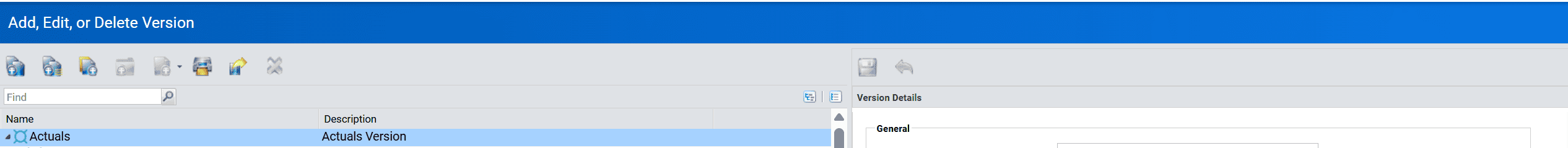 version management