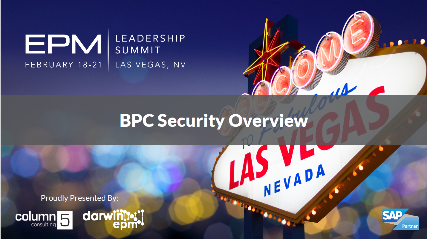 BPC Security Overview