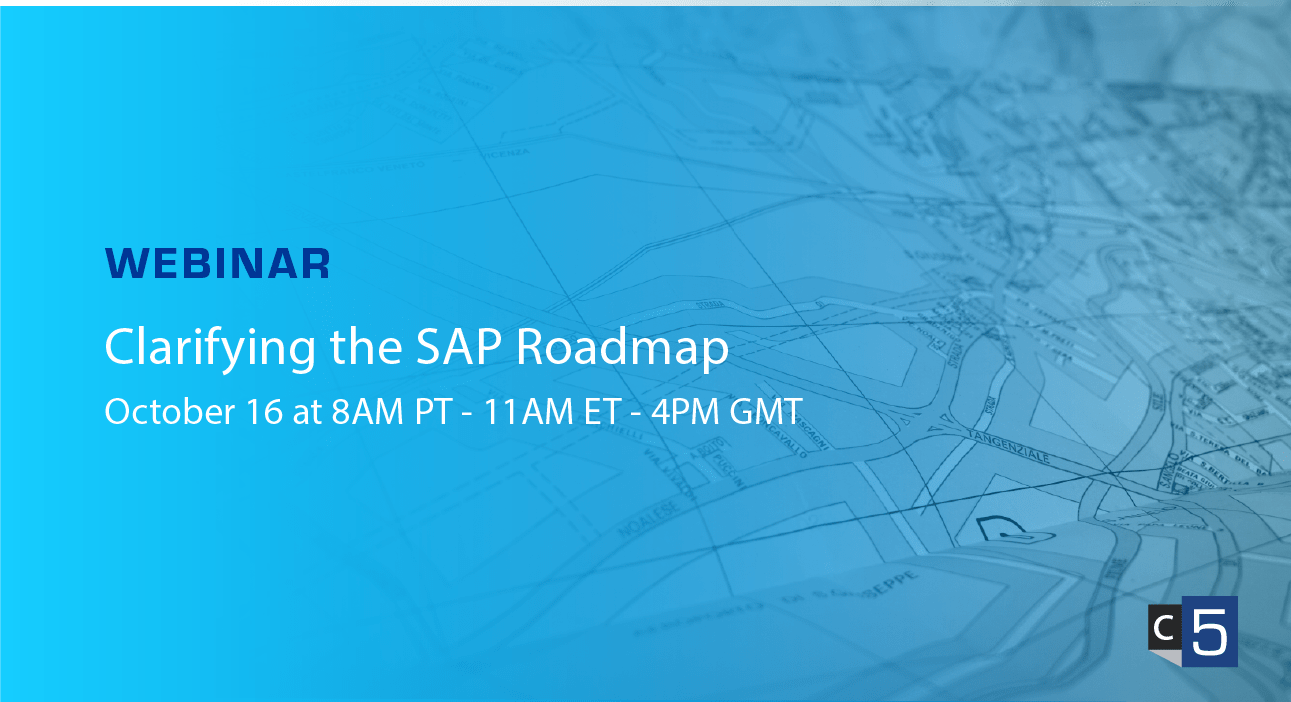 Roadmap Series Part 1: Clarifying the SAP Roadmap