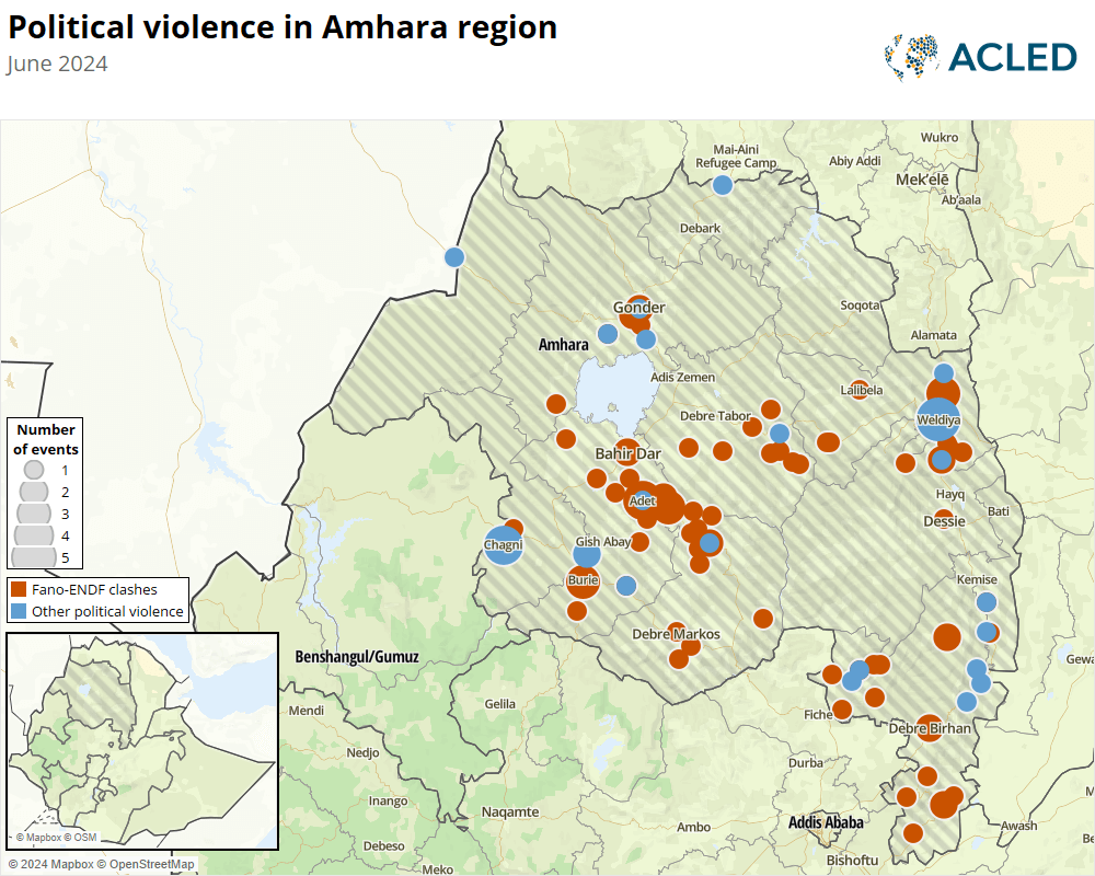 The Pursuit Of Peace In Amhara Region June 2024 ACLED Image2 