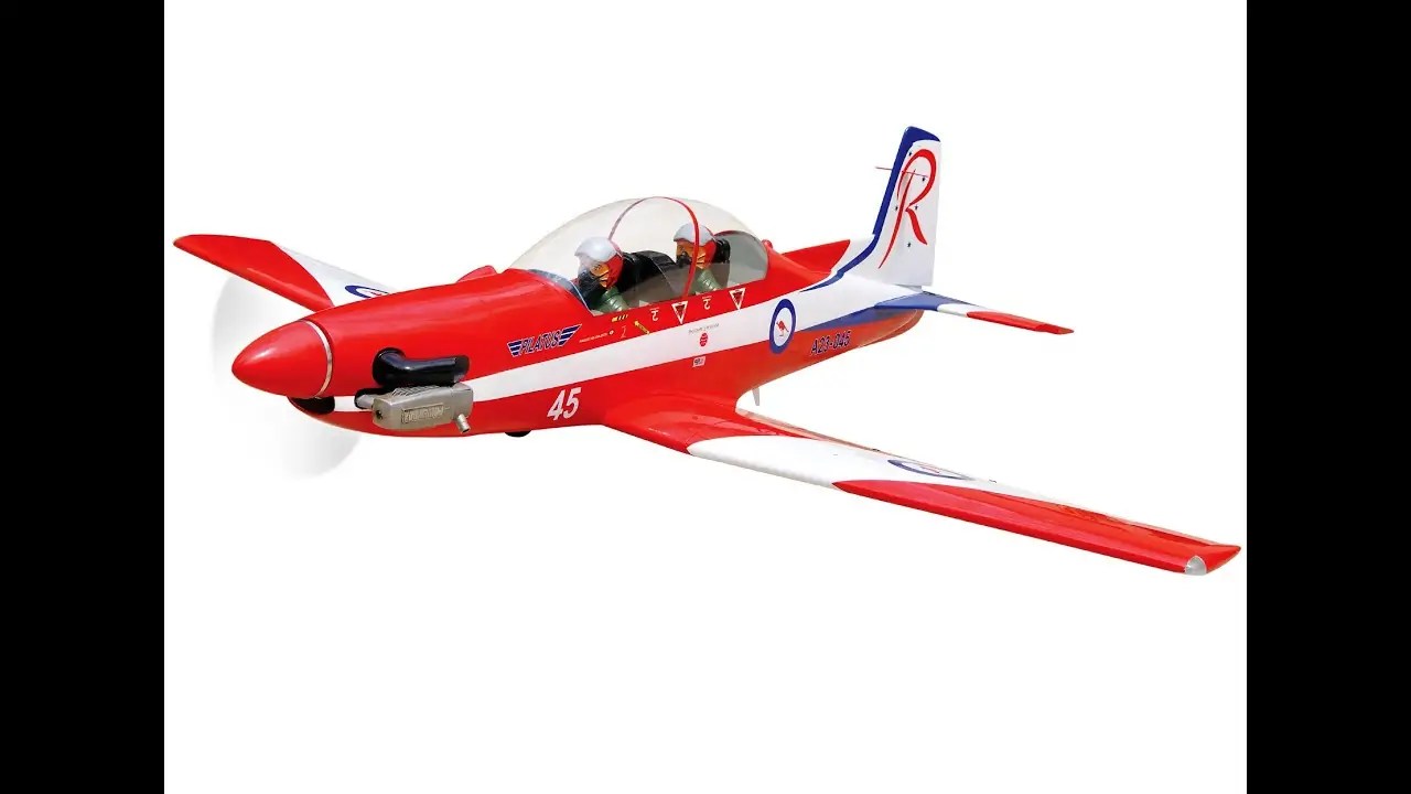 Enhanced Pilatus PC-9 Training Beast – Quick Assembly, High Performance Aircraft