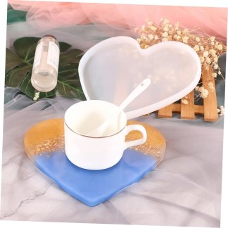 4 inches heart mold for resin art