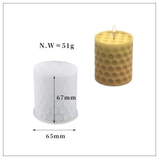 bubble inside candle mould