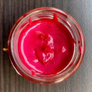 metallic pink resin art pigment