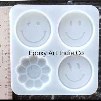 Smile Pop Socket Mold For Resin Art