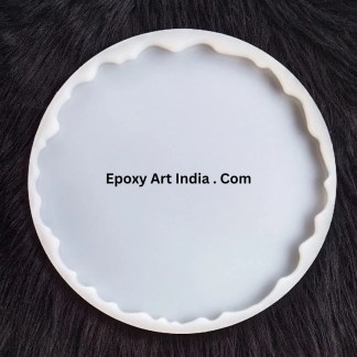 14" Agate Round Mold For Resin Art