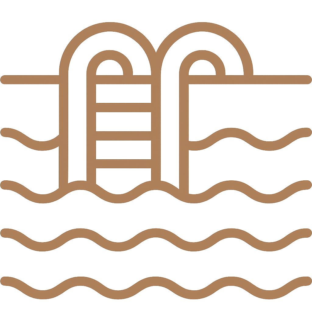 Pool Logo Brown