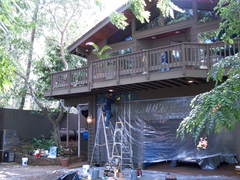 B. Beam is injected using high volume resin pump.