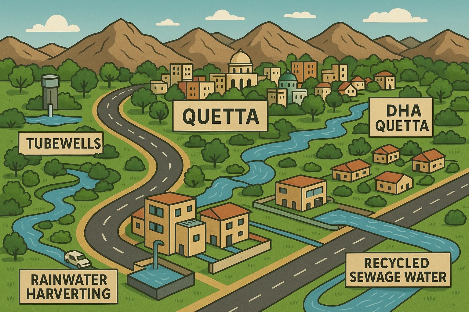 DHA Quetta Smart Water Planning Eco‑Friendly Living