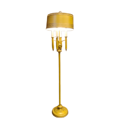 Antique all metal floor Lamp