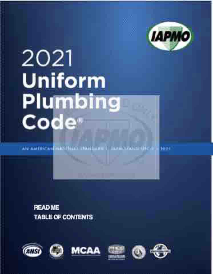 2015 uniform plumbing code online