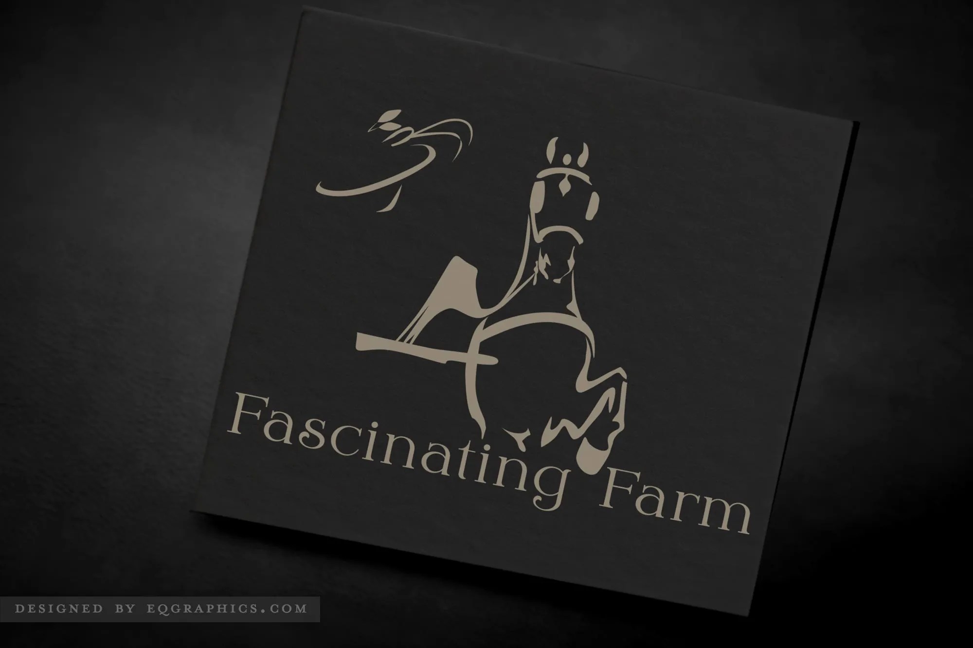 Fascinator Hat & Action Packed Harness Pony Grace Breeder's Stunning Custom Logo