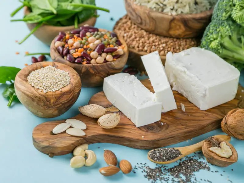 Vegetables, grain, beans, tofu, seeds, nuts, balanced diet, healthy diet, macrobiotic diet, plant protein sources, vegan protein foods, tofu and seeds, healthy vegan nutrition, nuts and legumes, superfoods, macrobiotic ingredients, vegetarian meal planning, high protein vegetables, mixed beans, quinoa, broccoli, almonds, natural food protein, balanced diet