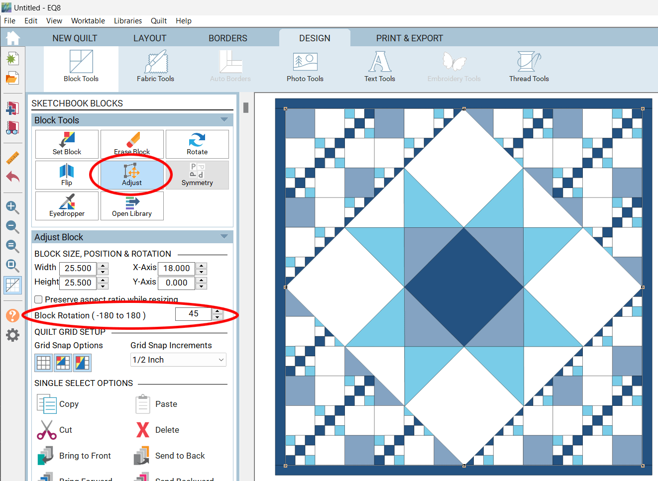 Rectangle Tool Articles Electric Quilt Support - Download Perfect Vintage Design | Mobile