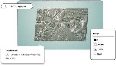 CNC Topographic Map Generator Equator Group 1443 400x227 
