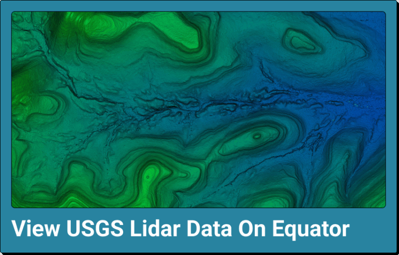 LiDAR Viewer Access USGS LiDAR And View LAZ Files Online Equator View USGS Lidar Data On Equator 800x511 