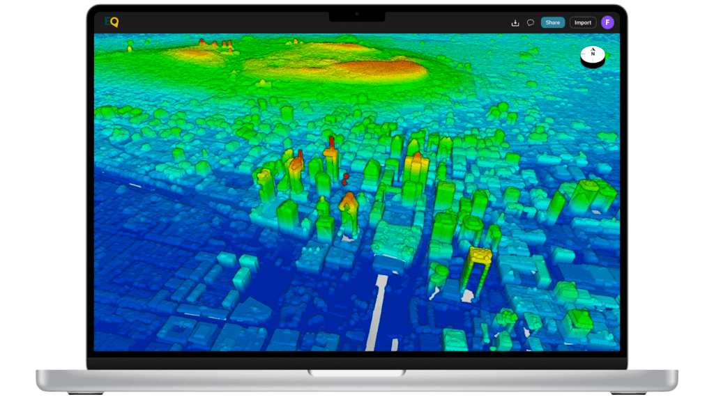 LiDAR Viewer Access USGS LiDAR And View LAZ Files Online Equator Lidar Viewer 1024x593 