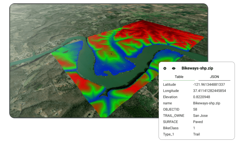 LiDAR Viewer Access USGS LiDAR And View LAZ Files Online Equator Data Table Dem 800x467 