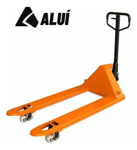 PALETEIRA TRANSPALLET MANUAL 2 TON RODA DUPLA COM ALAVANCA