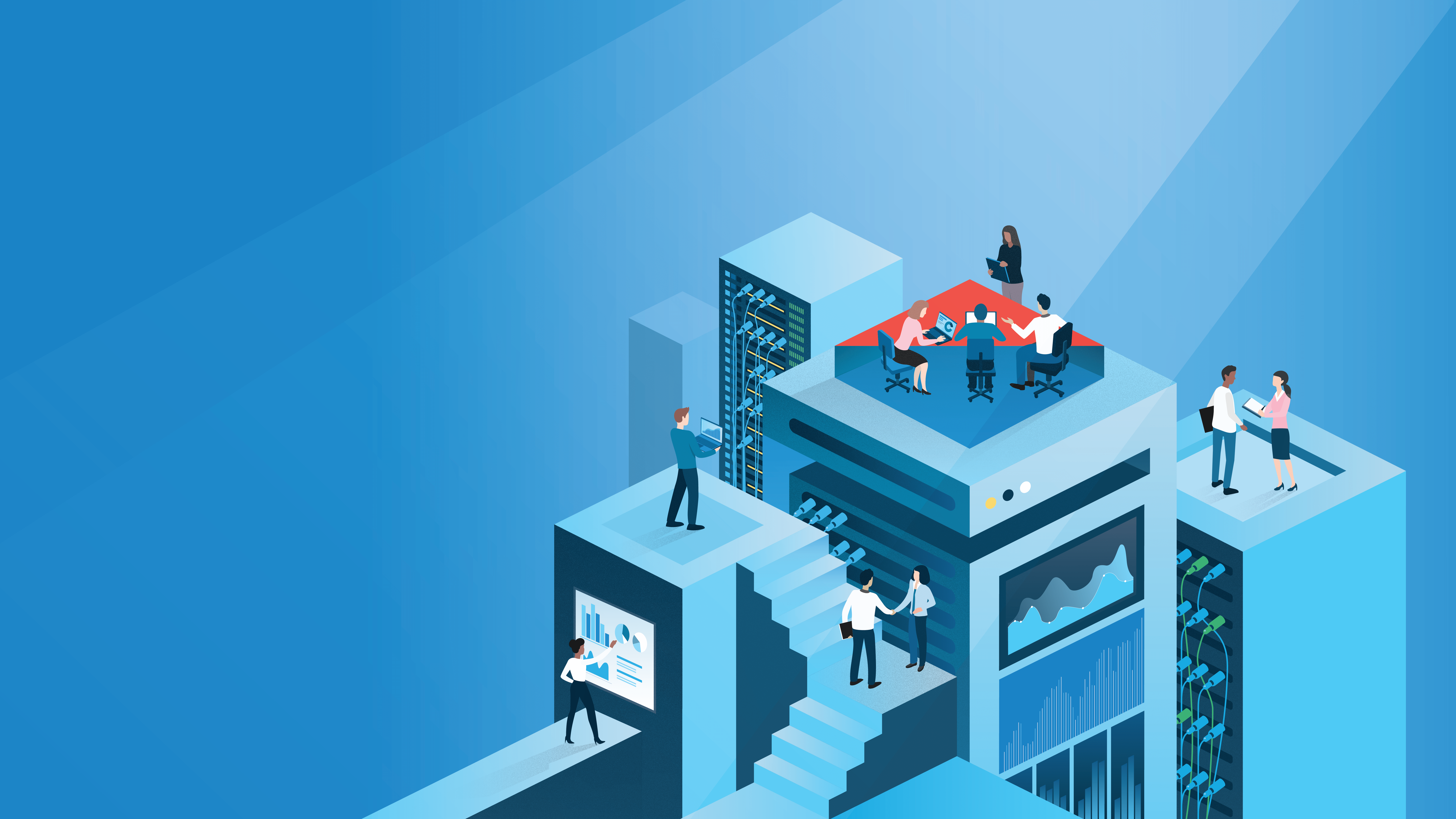 Equisoft Acquires Compuoffice Adding Analysis Research Capabilities - Download Artistic Gradient Background | 4K