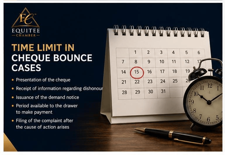 Cheque Bounce Case Time Limit in India