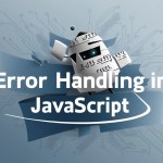Image depicts the Error Handling in JavaScript
