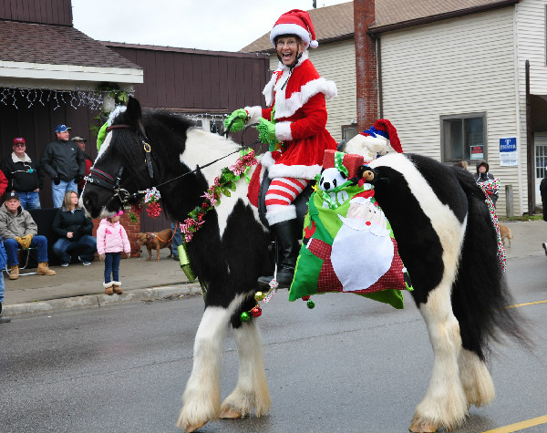 An Old Fashioned Christmas Horse Parade In Lexington Michigan Equitrekking