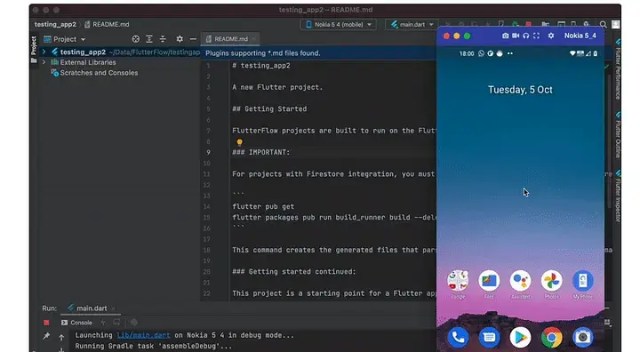 Flutter Design Features