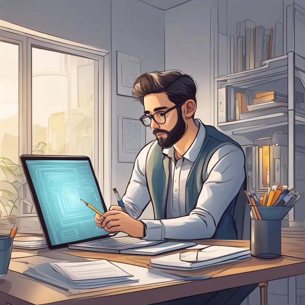 Technical Writer Remote4africa - Artistic Abstract Design - Desktop