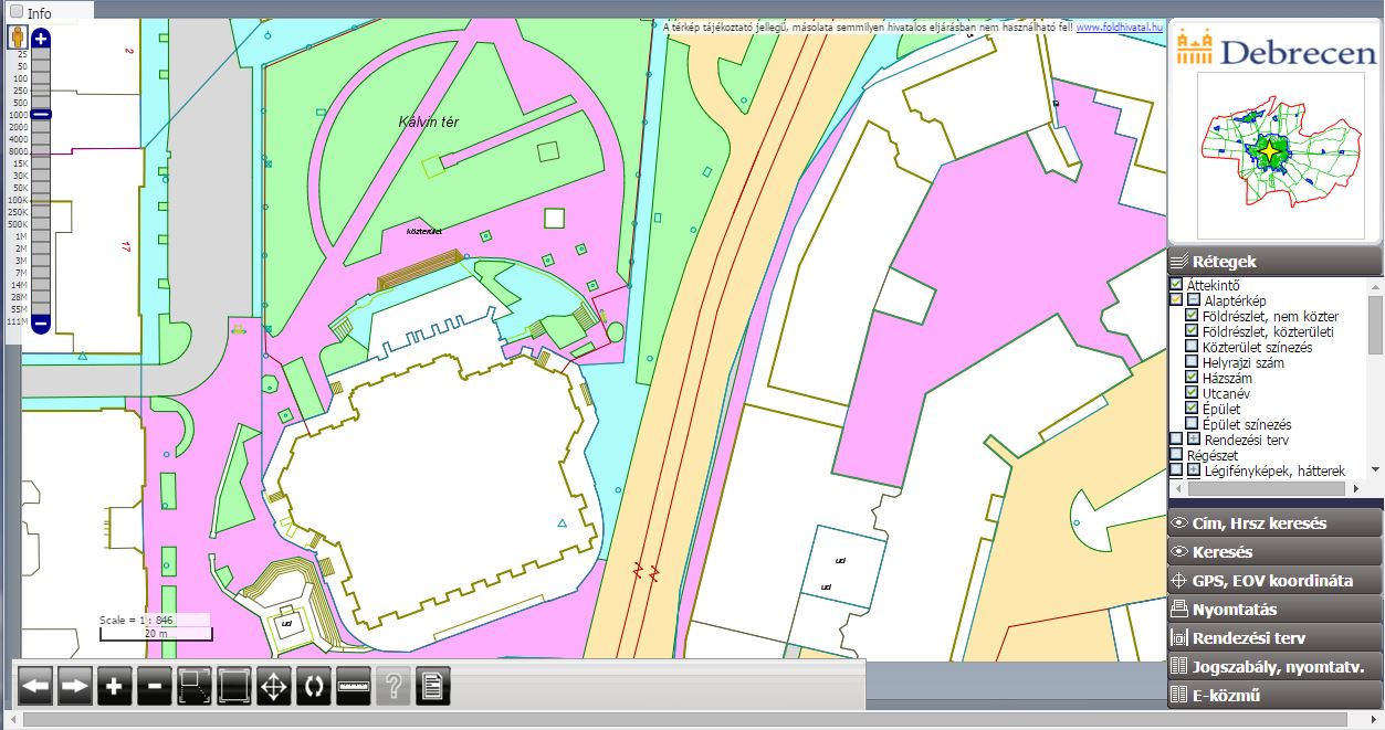 Az oldal tetejére került keresőmező egyaránt használható település, helyrajzi szám , mepar fizikai blokk és eov . Debrecen Helyrajzi SzÃ¡m TÃ©rkÃ©p