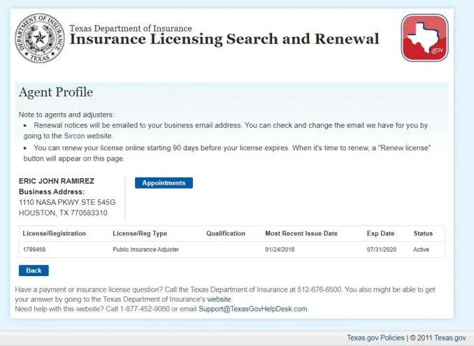 Online Verification Portal | Eric Ramirez