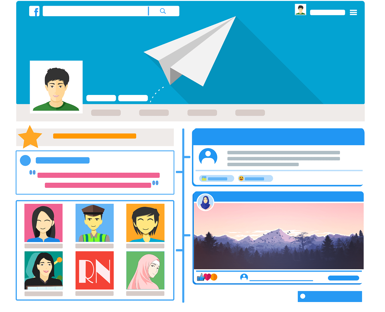 Facebook- social media