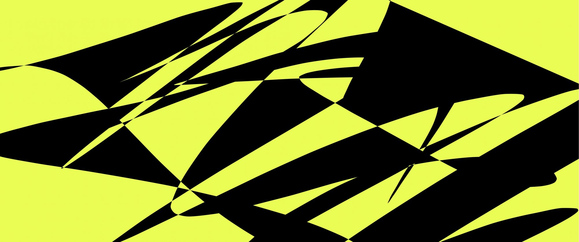 black and yellow abstract