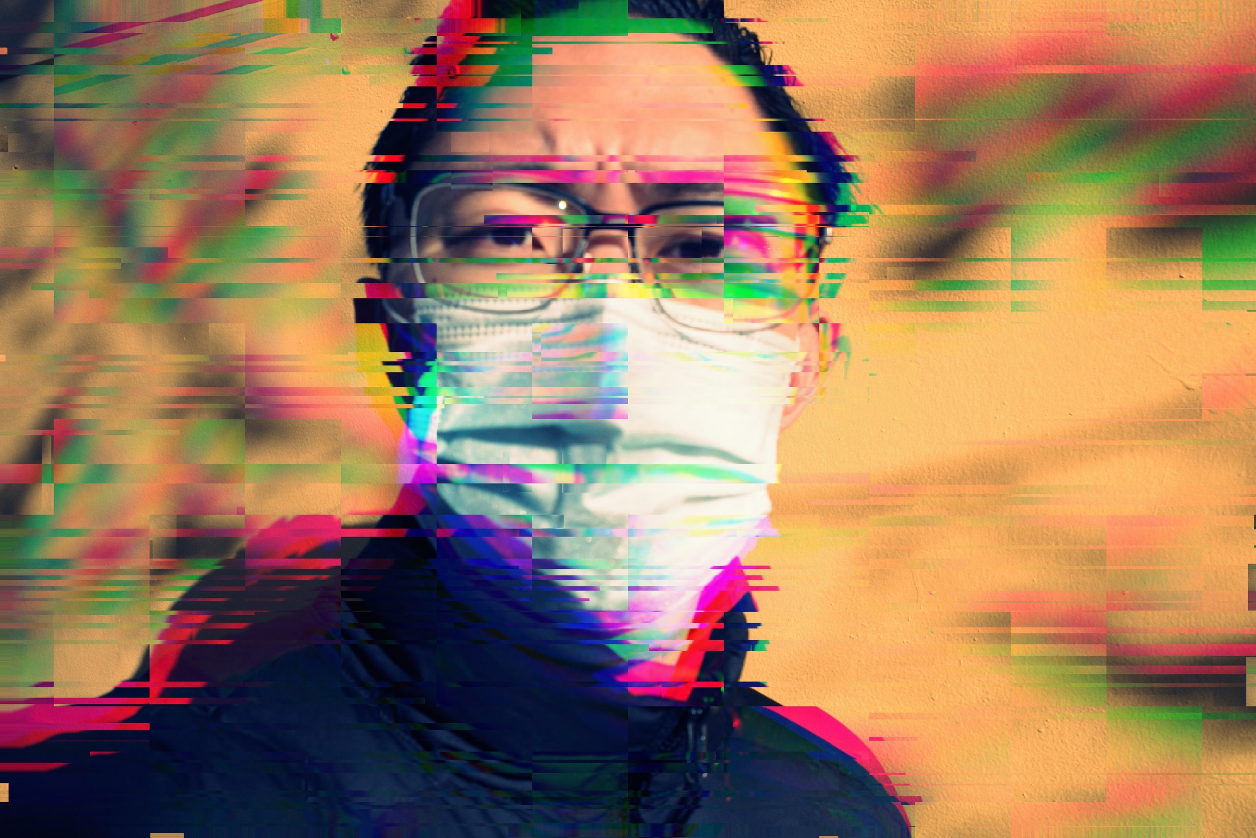 Selfie ERIC KIM glitch