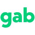 Gab logo.  Contact through Gab.