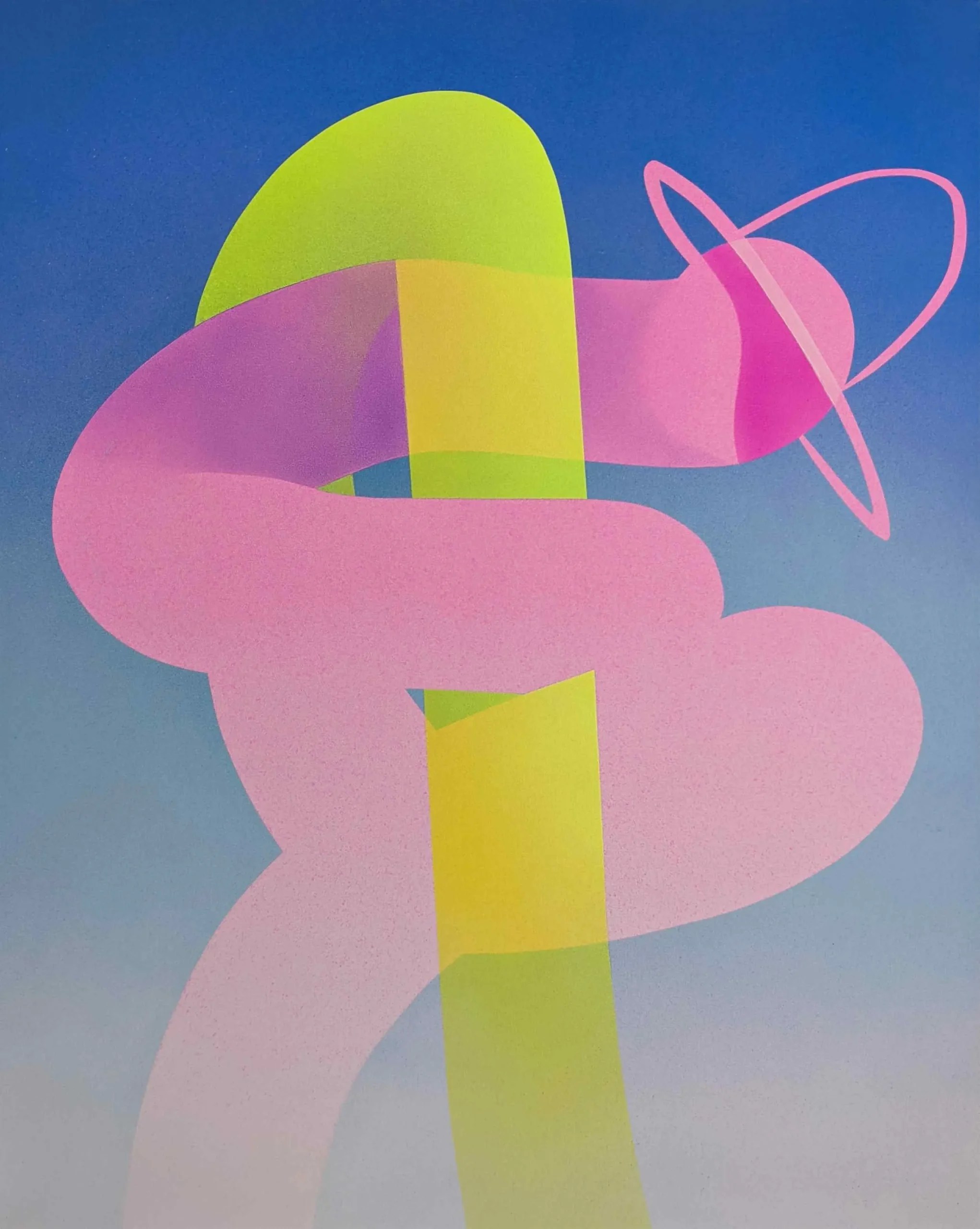 LightWait, 2022 acrylic on canvas 60x48"