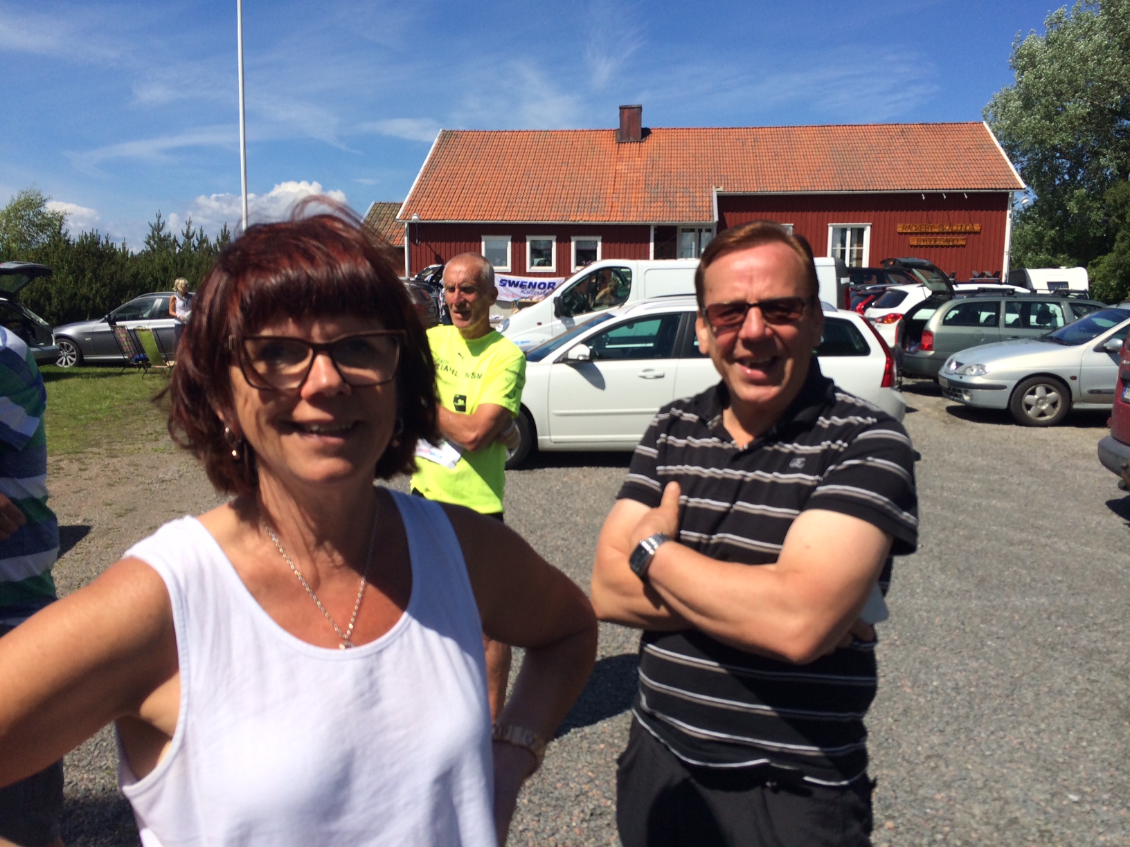 Z:s föräldrar blir även som föräldrar åt Rickard och mig vissa tävlingsdagar. Stort tack för stödet!