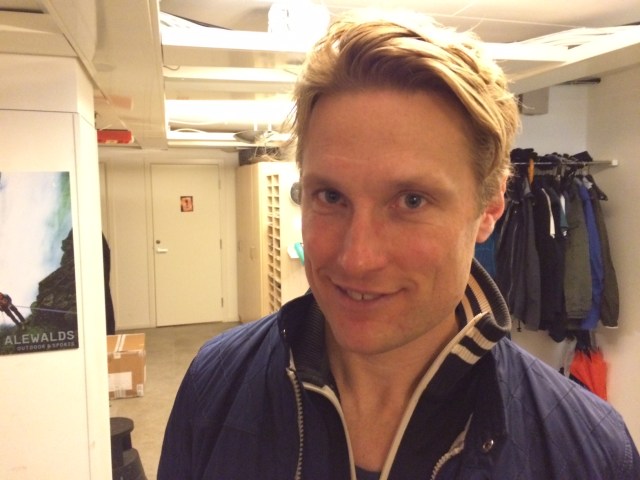 John, skidåkare i Stockholm som körde upp sig i elitledet efter ett bra Allianslopp
