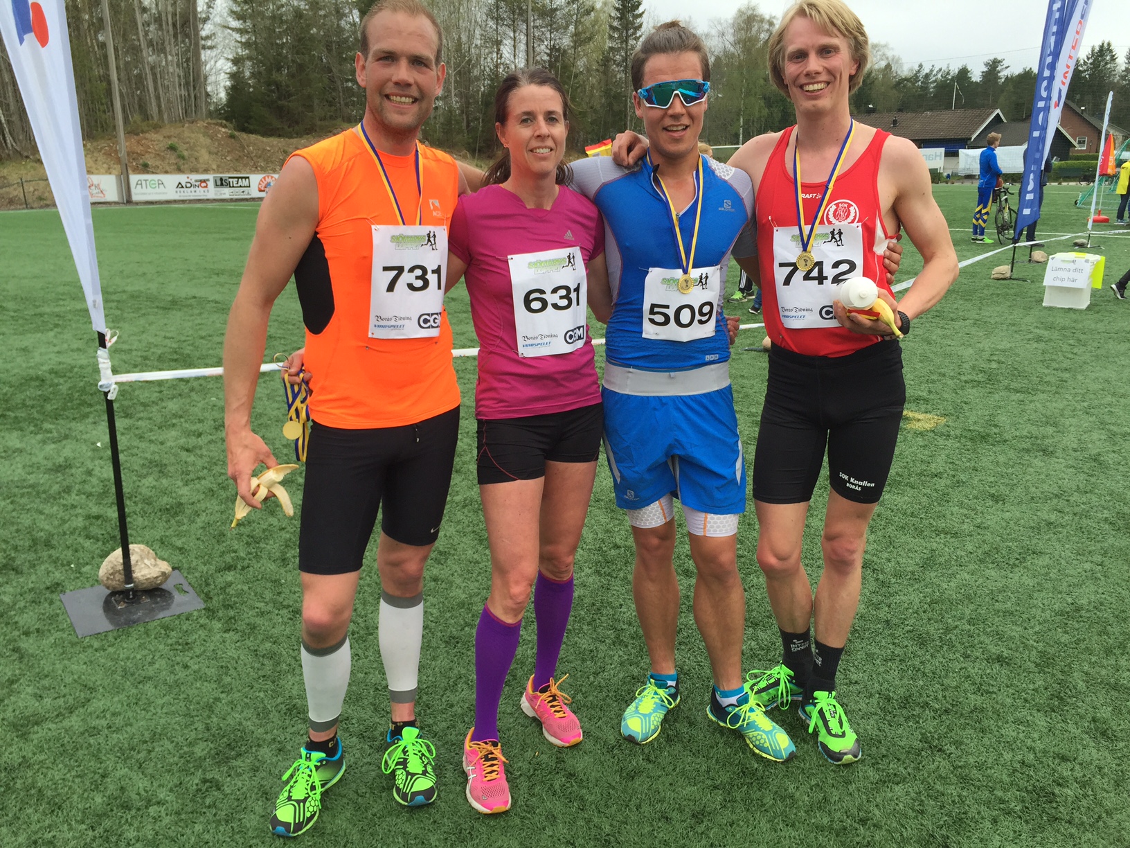 Magnus Sjöbjär, Catharina Ramhult, Rickard Bergengren, Erik Wickström.