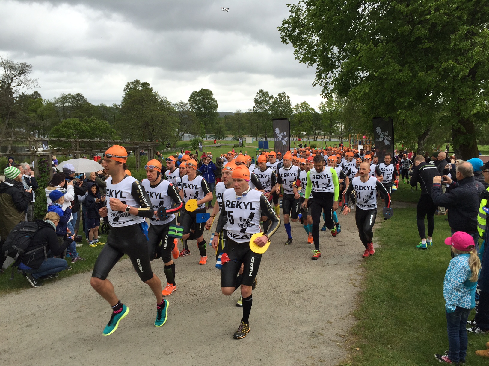 Starten Borås Swinrun 2015