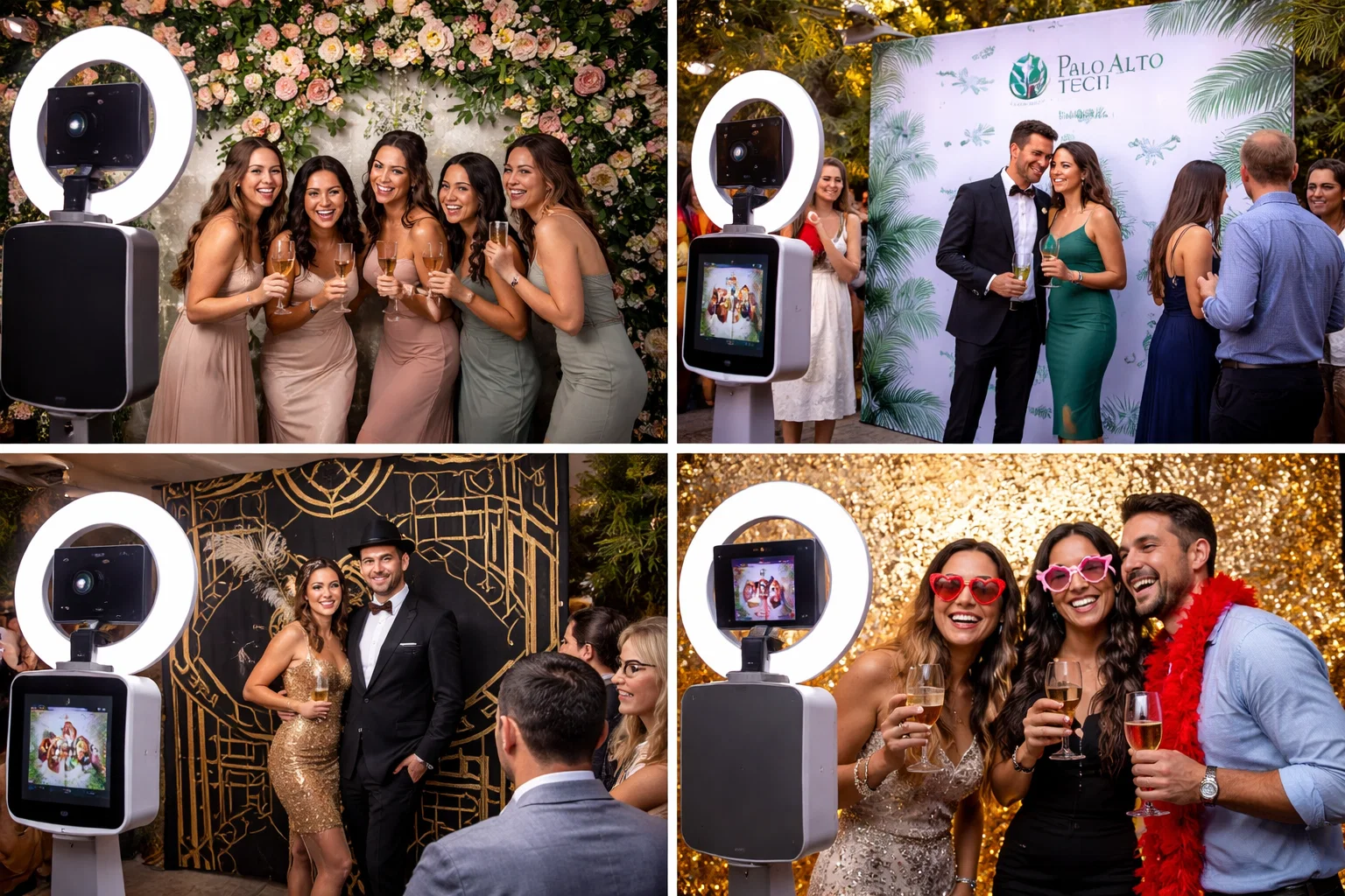 Custom Backdrop Photo Booth